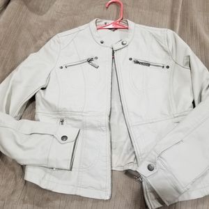 Pleather girls jacket